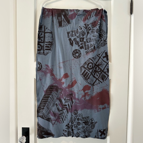 Blue Fish Scarf - Picture 1 of 5